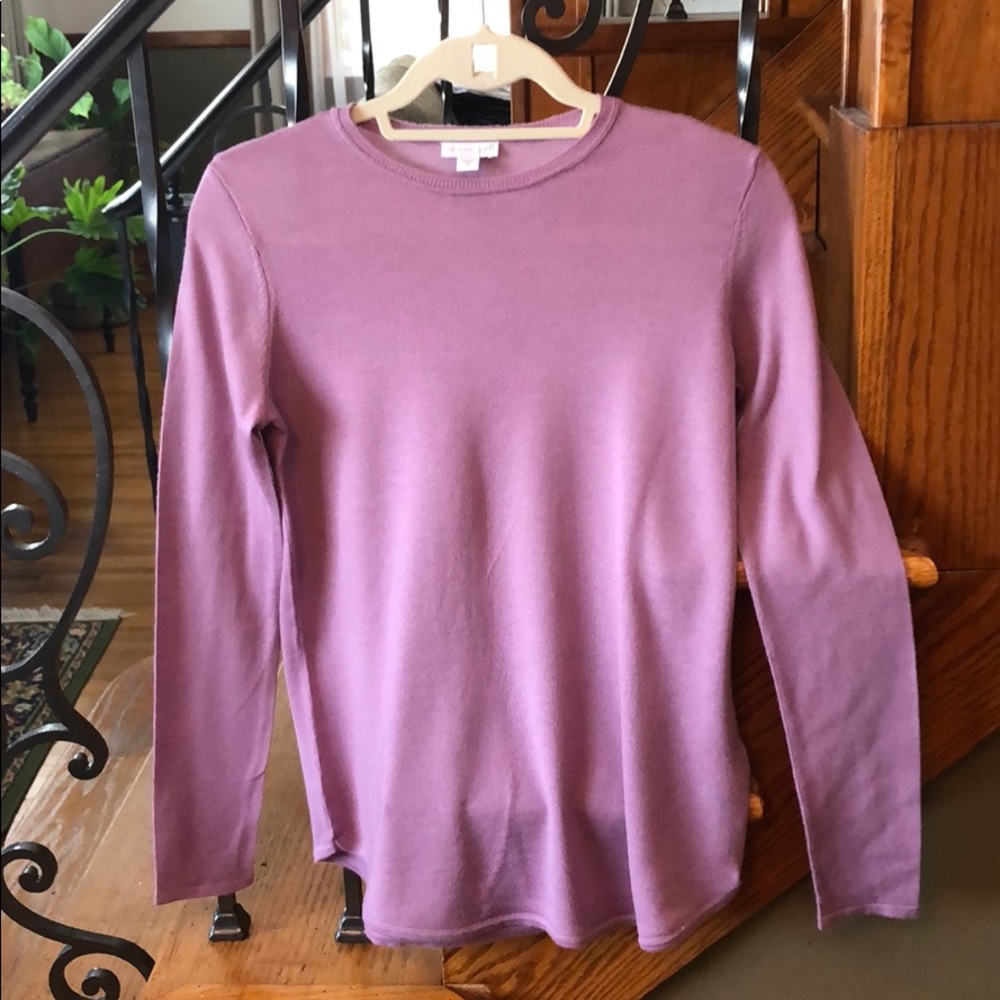 J. Jill 100% Merino Wool Lightweight Sweater